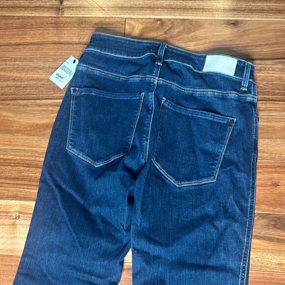 Mavi jeans power stretch slit flare high rise jeans woman's size 26 - Picture 9 of 10